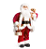 Boneco Papai Noel em Pé com Roupa Vermelha e Branca, Segurnado Urso 55cm - Ref 1591007 Cromus - Imagem 1