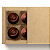 Caixa Retangular Kraft com Tampa Luva Lisa Para 20 Doces 39x9,5x4cm com 10 Unidades - Ref 13003209 Cromus - Imagem 2