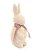 Coelho de Cerâmica Flocado Nude com Perolas 23x7x9cm - Ref 1054869 Cromus - Imagem 1