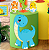 Painel Decorativo de E.V.A Branquiosauro Dino Baby 35x55cm - Ref 125019 Piffer - Imagem 4