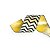 Fita Aramada de Natal Veludo Dourado Missoni Preto 10x457cm - Ref 1614047 Cromus - Imagem 1