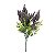 Buque de Lavanda com Complementos de Samambaia 38cm - Flores Permanentes - Ref 1063303 Cromus - Imagem 1