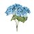 Buque de Hortênsia Azul Efeito 3D Toque Real 41cm - Flores Permanentes - Ref 1062393 Cromus - Imagem 1