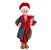 Mamãe Noel em Pé com Pijama e Pantufa 45cm - Ref 1049902 Cromus - Imagem 1
