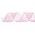 Fita Aramada Telada Rosa Claro com Glitter 3,8X9,14m - Ref 1008565 Cromus - Imagem 1