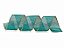 Fita Aramada Verde Tiffany com Borda Dourada 6,3cm - Ref 1594596 Cromus - Imagem 1