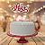 Topo de Bolo de E.V.A Glitter Love 31x16cm - REF 129016 Piffer - Imagem 2