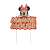 Vela de Aniversário Minnie Glitter - Silver Plastic - Imagem 1