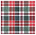 Guardanapo de Papel Decorado Xadrez Vermelho e Verde 33x33cm com 20 Un - Ref 1058474 Cromus - Imagem 1