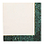 Guardanapo de Papel Decorado Borda Quadriculada Verde 33x33cm com 20 Un - Ref 1089518 Cromus - Imagem 1