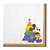 Guardanapo de Papel Decorado de Natal Mickey Pride 33x33cm com 20 Un - Ref 1029284 Cromus - Imagem 1
