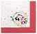 Guardanapo de Papel Decorado de Natal Mickey 33x33cm com 20 Un - Ref 1113613 Cromus - Imagem 1