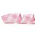 Fita Aramada de Linho Rosa Claro com Xadrez Branco 6,3x914cm - Ref 1056684 Cromus - Imagem 1