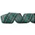 Fita Aramada de Natal Xadrez Verde 6,3x914cm - Ref 1056631 Cromus - Imagem 1