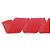 Fita Aramada de Natal Camurça Vermelho 3,8X914cm - Ref 1117627 Cromus - Imagem 1