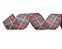 Fita Aramada de Natal Xadrez Verde e Vinho 6,3x914cm - Ref 1020970 Cromus - Imagem 1
