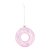 Enfeite Pendurar Donut Rosa Candy 10cmcom 1 Unidade - Ref 1106813 Cromus - Imagem 1