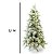 Árvore de Natal Nevada com Led 400 Lâmpadas 537 Hastes 210cm Nassau - Ref 1059371 Cromus - Imagem 3