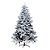 Árvore de Natal Pinheiro Nevado 2100 Hastes Modelo Andes 2.10Mts - Ref 1025837 Cromus - Imagem 1