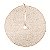 Saia Para Árvore de Natal 120cm Branca com Arabesco Glitter Dourado - Ref 1350902 Cromus Natal - Imagem 1