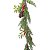 Galho Longo Festão de Galhos, Pinhas e Frutas Vermelhas 150cm - Ref 1006550 Cromus - Imagem 2