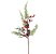 Galho Cipreste com Frutas Vermelhas e Pinhas 60cm - Ref 1069390 Cromus - Imagem 1