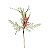 Galho Grande Folhas e Frutas Vermelhas 67cm - Ref 1045046 Cromus - Imagem 1