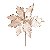 Flor de Natal Poisentia de Veludo Nude - Ref 1920769 Cromus - Imagem 1