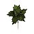 Flor de Natal Poisentia de Veludo Verde 20cm - Ref 1051350 Cromus - Imagem 1