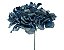 Flor de Natal Hortência Azul 12cm - Ref 1022550 Cromus - Imagem 1