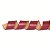 Fita Aramada de Courino Vinho 6,3x914cm - Ref 1069915 Cromus - Imagem 1