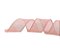 Fita Aramada Tela Juta Rosê Glitter 914x6,3cm - Ref 1009281 Cromus - Imagem 1