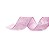 Fita Aramada de Natal Quadriculado de Glitter Rosa Claro 6,3x914cm - Ref 1717173 Cromus - Imagem 1