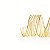 Fita Aramada de Natal Voil com Ondas Glitter Dourado 3,8x914cm - Ref 1641124 Cromus - Imagem 1