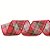 Fita Aramada de Natal Xadrez Vermelho e Verde 6,3x914cm - Ref 1056532 Cromus - Imagem 1