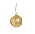 Bolas de Natal Glitter Dourada 4cm com 12 Un - Ref 1921464 Cromus - Imagem 1