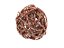 Bola de Rattan Glitter Rose 10cm com 1 Unidade - Ref 1008899 Cromus - Imagem 1