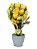 Topiaria Limões Sicilianos Amarelos e Flores 42x22x22cm - Ref 1012673 Cromus - Imagem 1