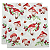 Guardanapo de Papel Decorado Cogumelos 32cm com 20Un - Ref 1087155 Cromus - Imagem 2
