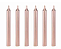 Vela Palito Rosê Gold 8cm com 6 Unidades - Silver - Imagem 1
