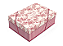 Caixa de Presente Retangular com Tampa Versalhes Vermelha 35x25x11cm - Cromus - Imagem 1