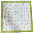 Guardanapo Decorado de Páscoa Cenouras Branco Laranja Verde 32,5cm com 20 Un - Ref 1039033 Cromus - Imagem 2