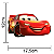 Mini Painel Impresso Carros RElampago McQueen 17x012cm - Ref 305033 Piffer - Imagem 1