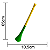 Corneta Vuvuzela Brasil 65cm - Ref 651295 Piffer - Imagem 3