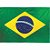 Bandeira Brasil Poliéster com Haste 90x140cm - Ref 679007 Piffer - Imagem 1