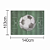 Painel TNT Futebol 100x140cm - Ref 130016 Piffer - Imagem 3