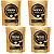 KIT 4 Café Solúvel Em Pó Nescafé Gold Intensidade 9 Intenso Sachê - Imagem 1