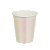 Copo de Papel Furta-Cor Branco 270Ml com 10 Un - Silver - Imagem 1