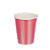 Copo de Papel Furta-Cor Rosa Claro 270Ml com 10 Un - Silver - Imagem 1