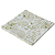 Guardanapo de Papel 32x32 Flores Suaves com 20Un - Silver Plastic - Imagem 2